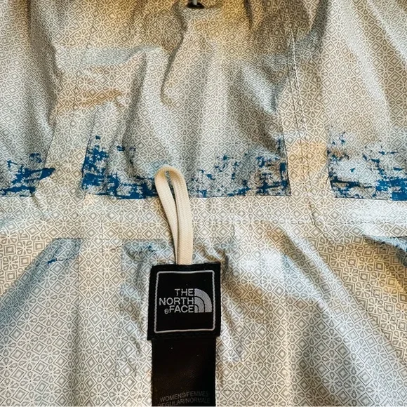 The North Face Women's Teal Hooded Rain Jacket - Picture 4 of 5